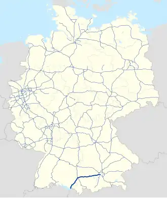 Verlauf der A 96
