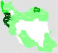 Kurdische Bevölkerung (Kurmandschi, Sorani, Südkurdisch und andere)