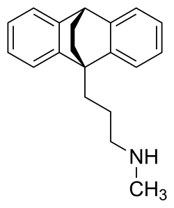 Struktur von Maprotilin