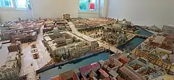 Stadtmodell im Raum der Touristeninfo