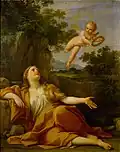 Büßende Maria Magdalena, ca. 1700–1705, Öl auf Leinwand, 119 × 96 cm, Kunsthistorisches Museum, Wien