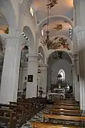 Inneres der Kirche Santa Caterina