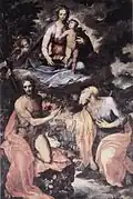 Madonna mit Kind und Heiligen, 1557, Chiesa di San Bartolomeo, Nocera Inferiore