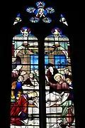 Maria Magdalena salbt Jesus die Füße