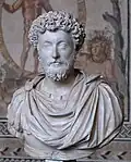 Vater des Commodus: Mark Aurel