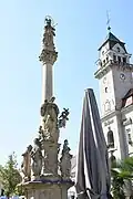 Hauptplatz mit Mariensäule