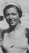 Margot Moles bei den Spanischen Leichtathletikmeisterschaften 1932