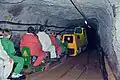 Stollenbahn mit Jenbacher-Diesellok