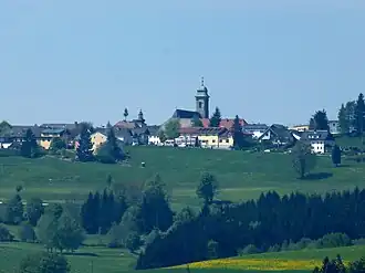 Pfarrkirchen von Nordosten