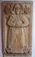 Grabplatte von Maria von Bredow