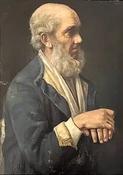 Portret oudere heer, 1889