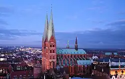 Marienkirche (Lübeck), 1265–1352