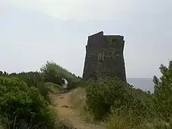Turm am Lentiscella