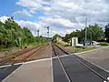 Westlicher Bahnübergang