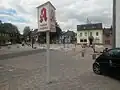 Der neue Marktplatz am 11. Mai 2020