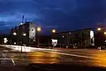 Kreuzungslichter in Marl zur blauen Stunde (30&nbsp;Sekunden)