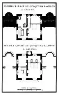 Plan der Bäder von Marly