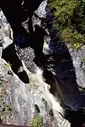 Marmor-Felsenschlucht