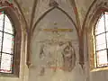 Wandgemälde in der Apsis
