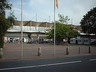 Blick auf das Marschwegstadion