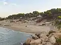 "Plage de Sainte-Croix" im Osten des Ortes
