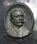 Grabtondo Karl Pollnow auf dem Georgen-Parochial-Friedhof&nbsp;II