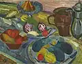 Still Life with Jugs and Aubergines, 1925