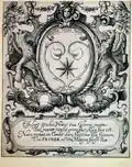 Wappen um 1600, mit zwei schildhaltenden Greifen