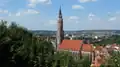 Vom Schanzl im Sommer