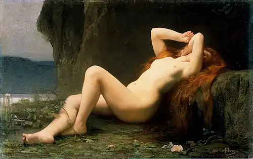 Maria Magdalena in der Grotte