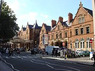 Fassade des Bahnhofs Marylebone