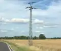 Mast mit Ösendurchführung