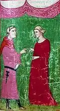 Welf V., Herzog von Bayern (um 1073–1120), mit Mathilde von Tuszien
