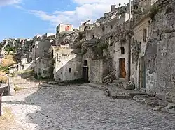 Die Sassi und der Park der Felskirchen von Matera