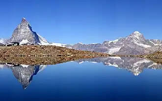 Matterhorn und Dent Blanche