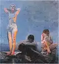 Die blaue Stunde (1890), Gemälde von Max Klinger