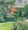 Max Liebermann: Altes Haus in Hamburg, 1902