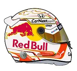 2021: Max Verstappen Red Bull Rac. RB16B