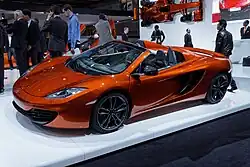 MP4-12C Spider (Frontansicht)