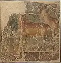 Fresko aus der römischen Villa im Saarlandmuseum