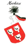 Wappen derer von Meggau in der Fischnaler Wappenkartei