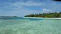 Ostküste von Meeru und Dhiffushi