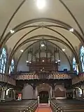 Orgelprospekt in der Johanneskirche