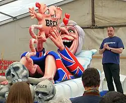 „Brexit“ und Jacques Tilly (2018)