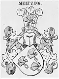 Wappen derer von Meltzing bei Johann Siebmacher