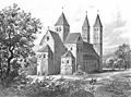 Rekonstruktion der Klosterkirche von 1837
