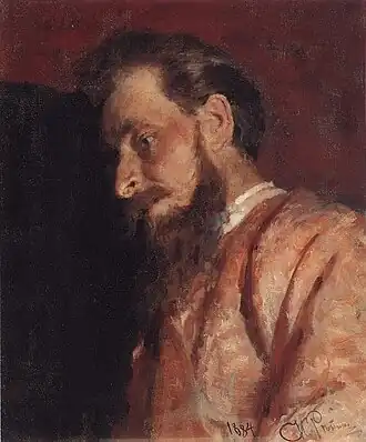Der Maler Vladimir Menk (1884)