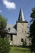 Kirchturm, von Süden gesehen