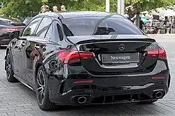 A 35 Limousine, Heckseitenansicht (2022–2025)