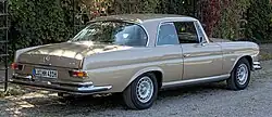 280 SE 3.5 Coupé, Heckansicht